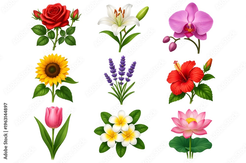 Obraz premium Beautiful bouquet of mixed flowers arranged together, representing nature, love, and decoration.