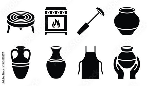 Collection of Pottery and Ceramic Crafting