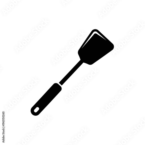 Kitchen Spatula Cooking Utensil Silhouette Icon
