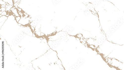 Beautiful marble texture with beige veins on white background elegant natural stone pattern