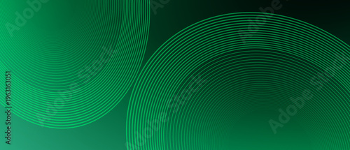 green oblique curved lines background