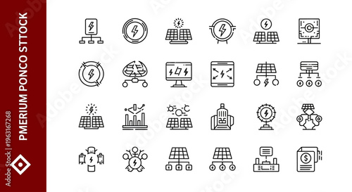 Business icons for finance and commerce.