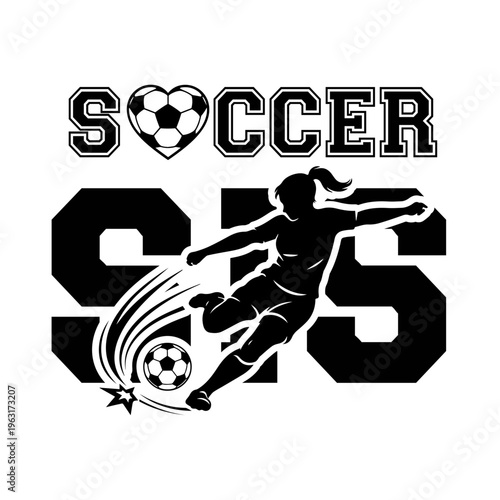 Soccer SVG Bundle, Soccer Ball Silhouette Collection, Football Player Clipart Set, Soccer Mom Dad Bro Sis Design, Soccer Goal Trophy Ball Vector for Cricut and T-Shirt Design