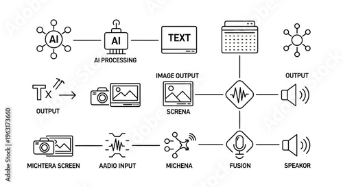 Flowchart of AI processing system.