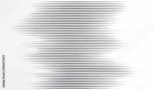Horizontal speed lines background for fast motion effect