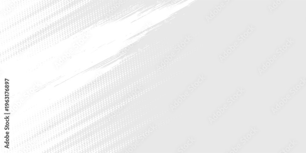 Obraz premium Dot white gray wave light technology texture background. Abstract big data digital concept. eps 10