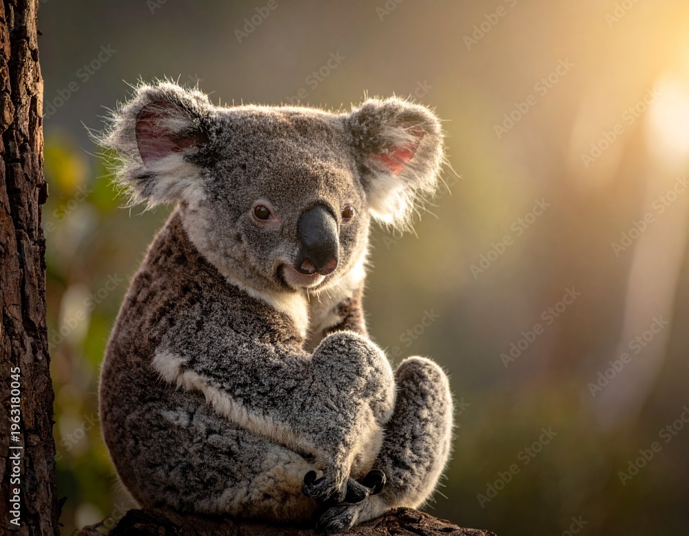 Fototapeta premium baby koala bear