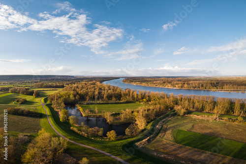 Wallpaper Mural Flusslandschaft am Rhein Torontodigital.ca
