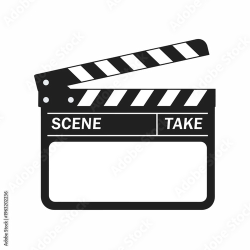 Film industry prop for marking movie scenes and takes
