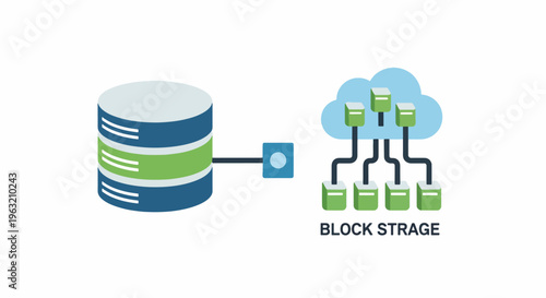 Data Storage and Block Storage Systems Connection