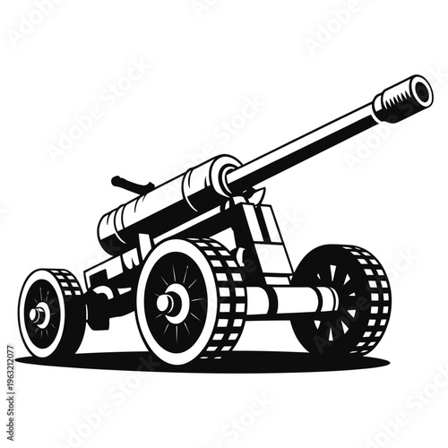 cannon vector illustration
