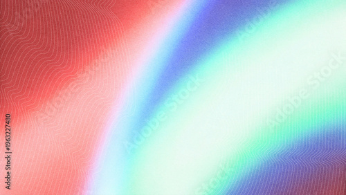 Colorful abstract background with vibrant rainbow hues and smooth gradients in soft lighting