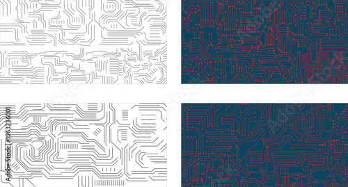 Electronic Network Path Pattern Design. 