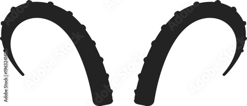 Aries zodiac sign icon representing astrology and horoscope