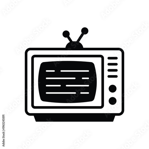 News Channel Vector icon which can easily modify or edit