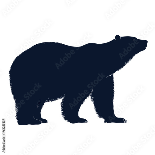 Black blender silhouette on white background.