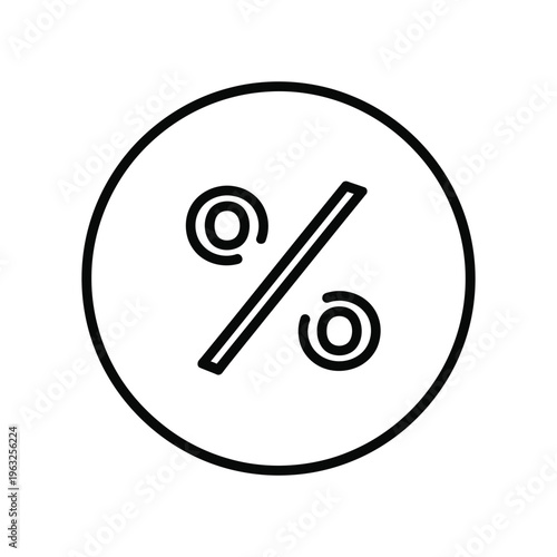 Percent Symbol Circle Business Finance Discount
