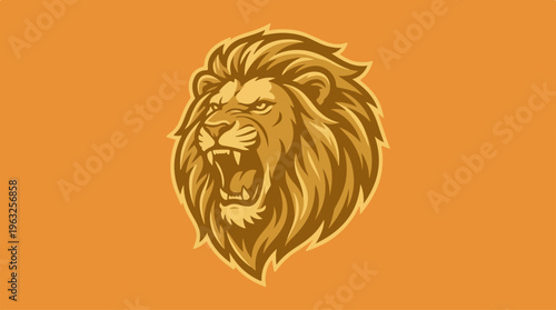 Majestic Lions Roar - A Symbol of Strength and Power.