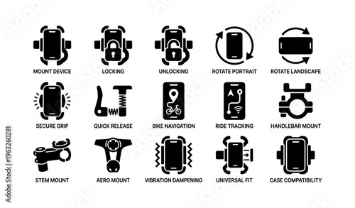 Smartphone bicycle mount features: secure, adjustable, and versatile cycling accessories