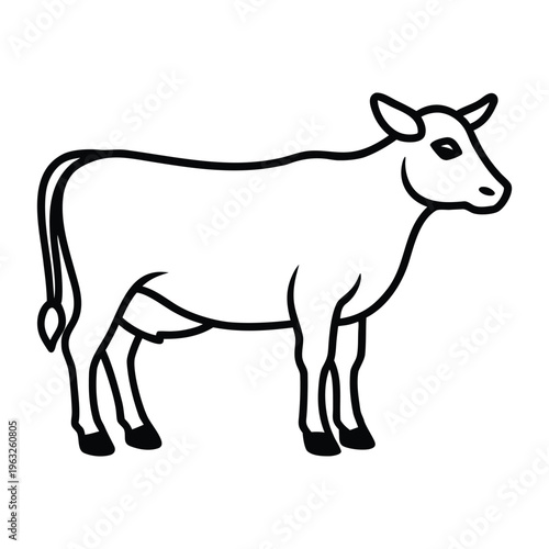 cow vector illustration