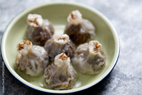 Photography rustic shanghai style dumpling