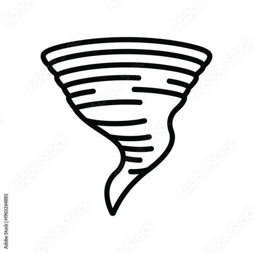 Tornado Storm Graphic Power Disaster