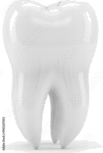 human tooth dental health halftone medical clinic dentist oral care anatomy hygiene dentistry science molar