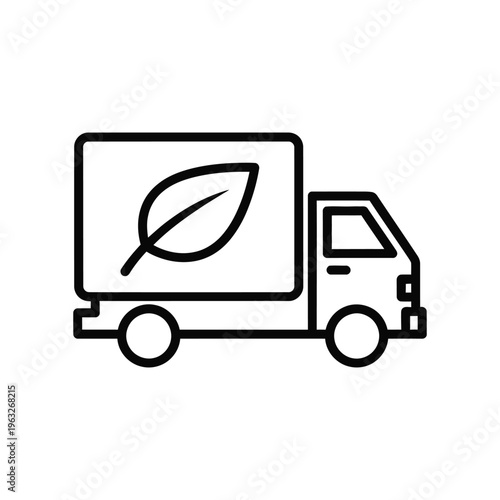 Eco Delivery Truck Transport Commercial