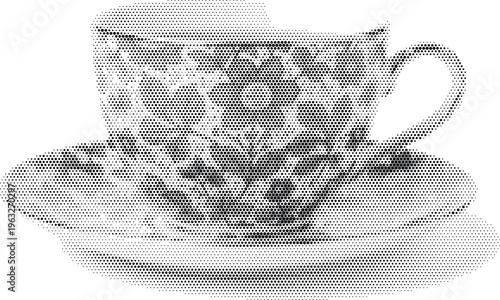 floral teacup saucer drink beverage kitchen ceramic porcelain hot breakfast liquid morning relax tradition