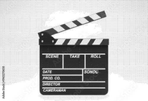 clapperboard movie film production cinema director hollywood media video studio action broadcast theater entertainment