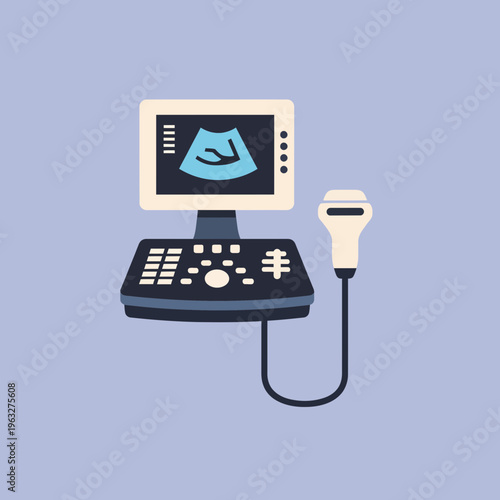 Ultrasound Machine Medical Diagnostic Equipment.