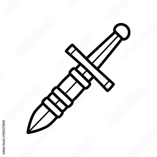 Dagger Weapon Symbol Commercial