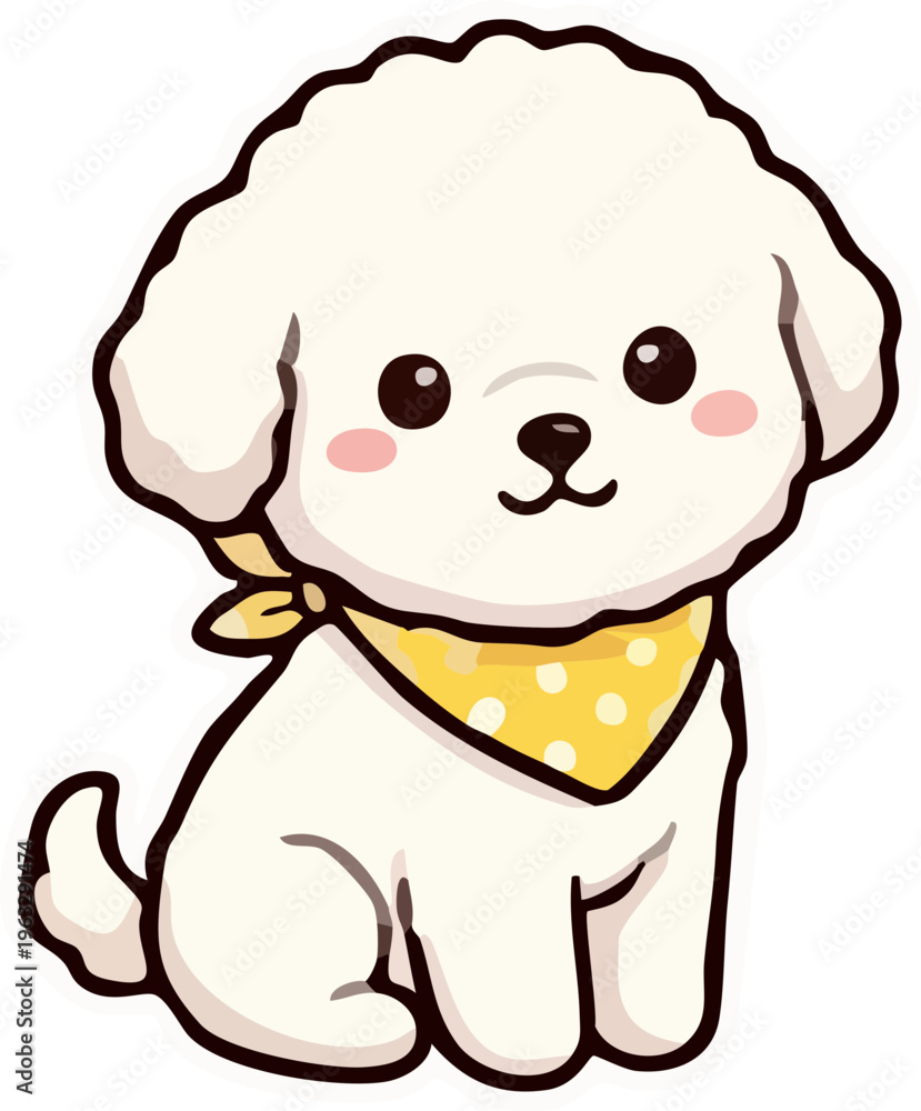 Obraz premium bichon 