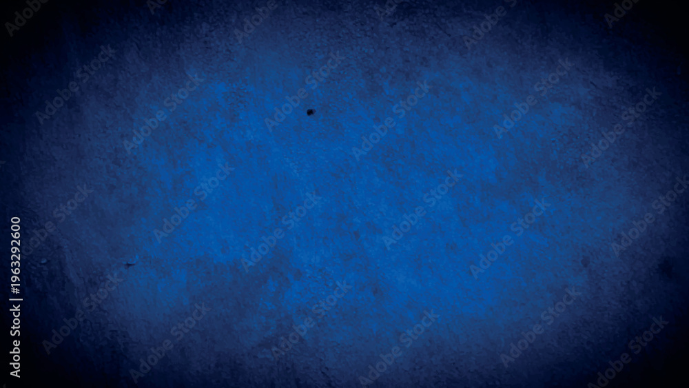 Naklejka premium Dark blue textured background with subtle grainy and vignette effects.