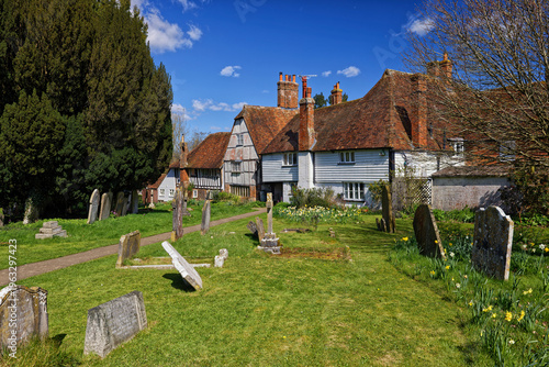 From St Michaels Churchyard in the village of Smarden in Kent England UK
