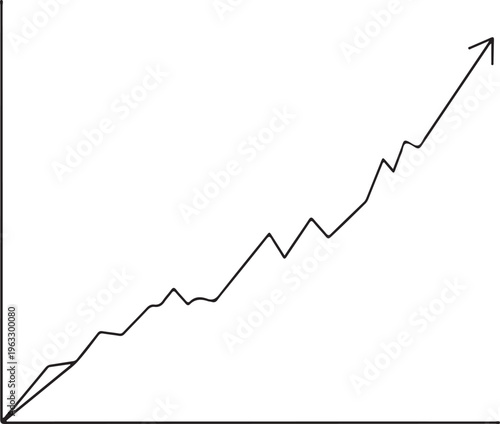 20 thin line stock chart with minimum value of 1 traced in black
