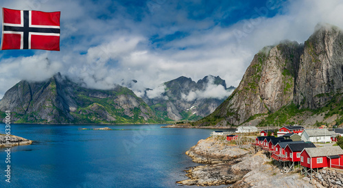 Hamnøy in the Lofoten Islands in Norway