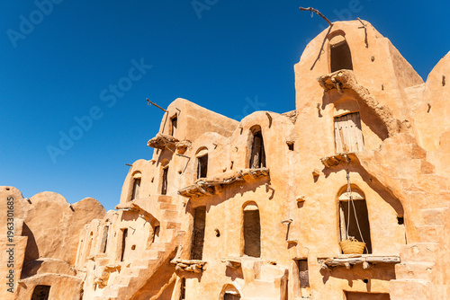 Canvas Print Ksar Ouled Soltane, Tunisia, Star Wars movie location