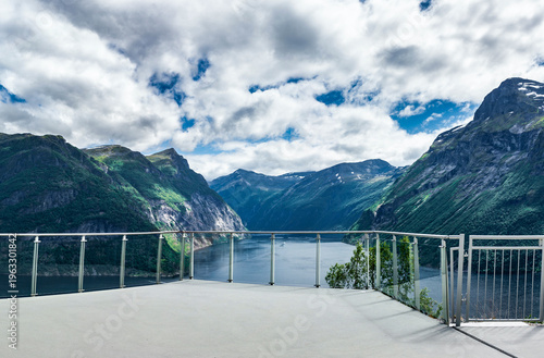 Geirangerfjord Panoramic View