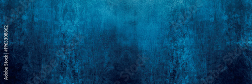 Abstract blue background with blurred, flowing textures and gradients.