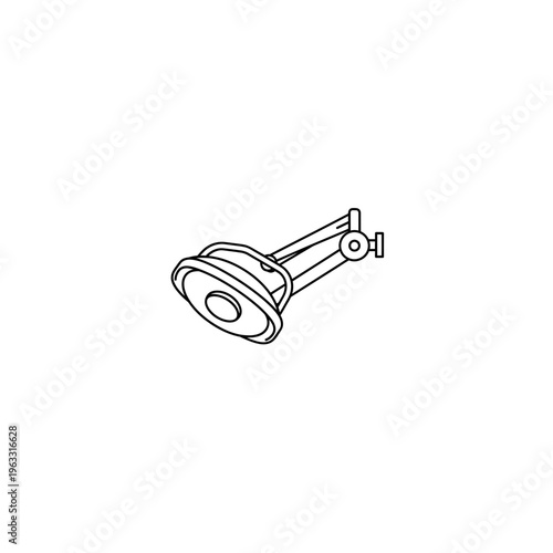Oil pan car part auto mechanic automotive engine component with an illustration