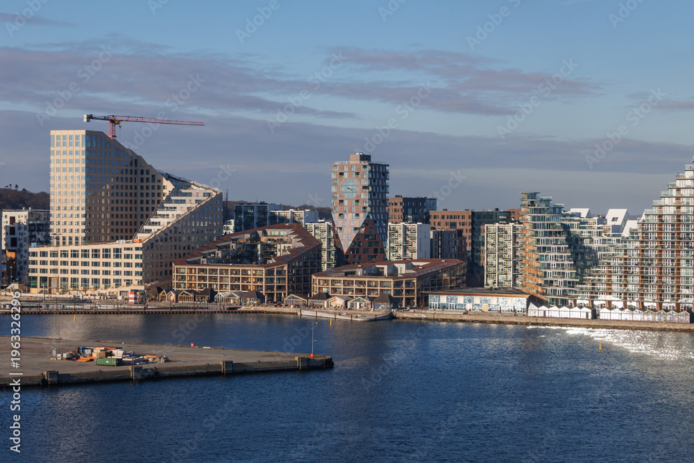 Fototapeta premium Frühling in Aarhus, Dänemark