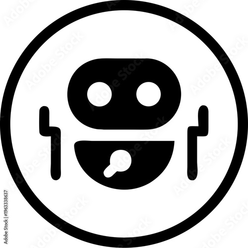 automation robot svg icon