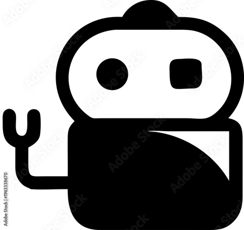 automation robot svg icon