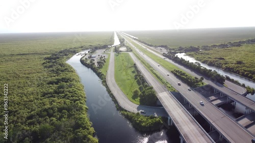 Everglades drone footage in florida