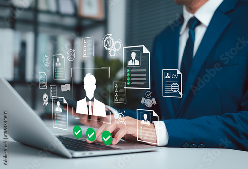 фотографія AI Recruitment and Resume Screening for Smart Hiring Process