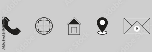 Earth  Black and white icon. globe Symbol . Planet Logo. World Wide Web Sign.home,location and mail vector illustration icon. 