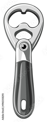 Classic Metal Bottle Opener With Handle and Hanging Hole for Kitchen Bar Use