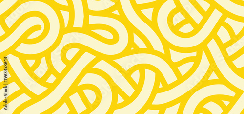 Abstract noodles curves form a pasta pattern, blending soft shape with tactile food texture, where noodles and pasta bring warmth and motion.