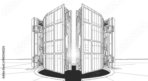 Detailed Architectural Structure Model.